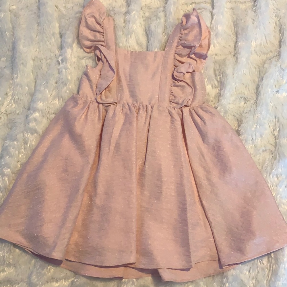 NWT Bardot Junior Dress Shimmering Pink 18-24 mos